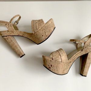 Sold!   NEW Stuart Weitzman Platform High Heel Strappy Sandal